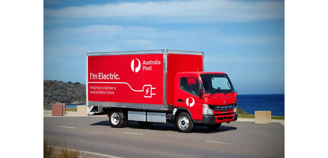 Australia Post Electric Trucks eCanter