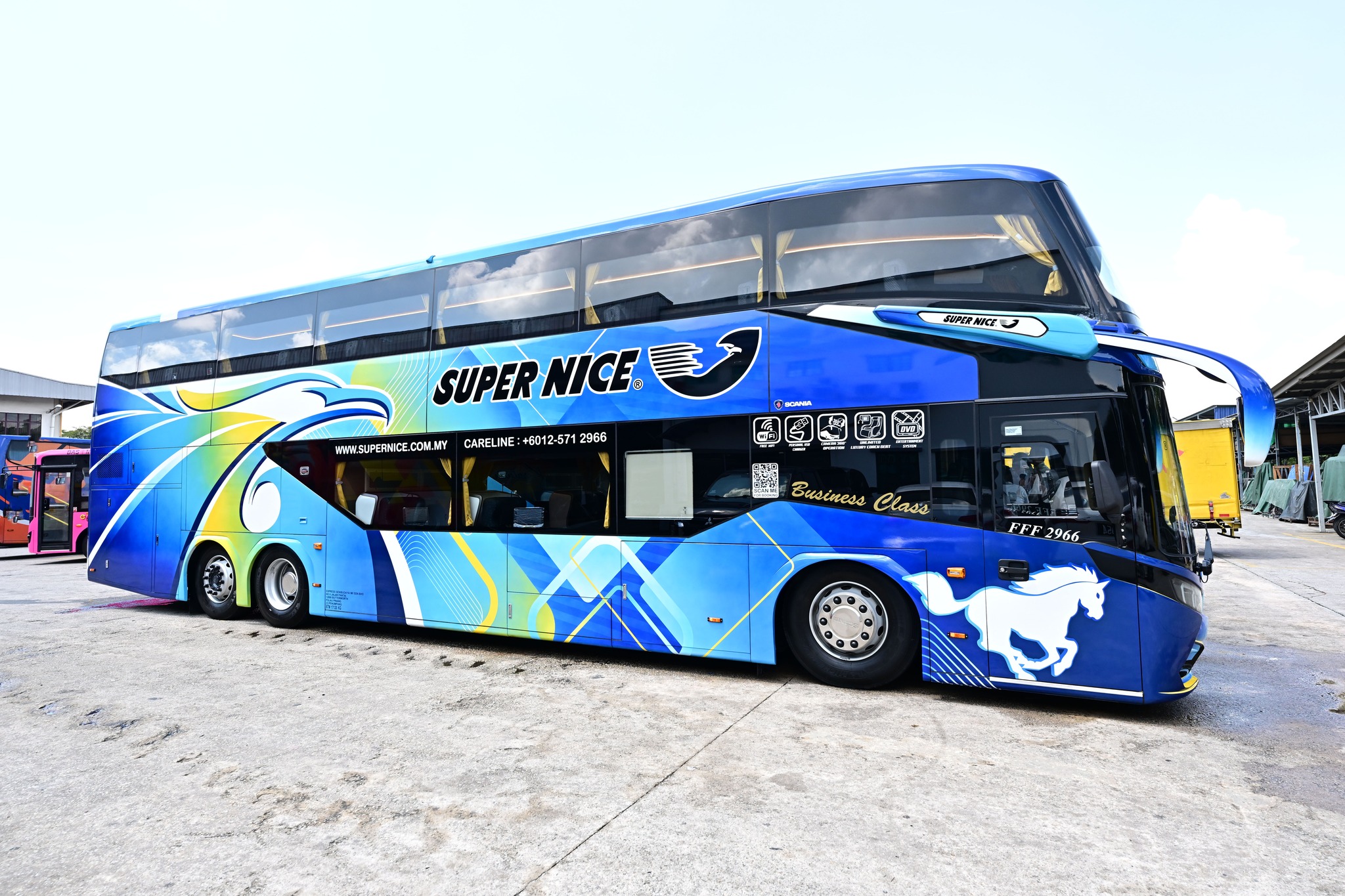 Super Nice Scania Coach