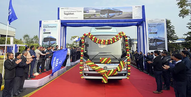 Tata - E bus - Pantnagar plant in Uttarakhand.