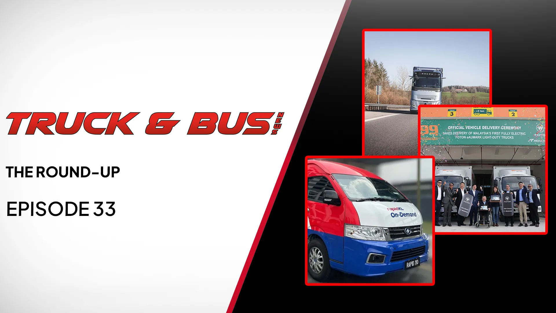 The Round Up-Truck & Bus News -Ep33