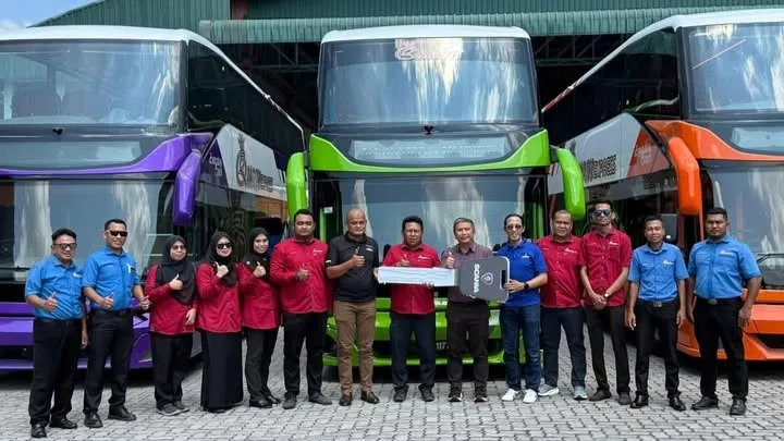 Scania New Bus Generation fleet delivery in Malaysia