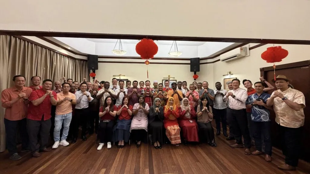 Logistics and haulage industry leaders at AMH Chinese New Year dinner