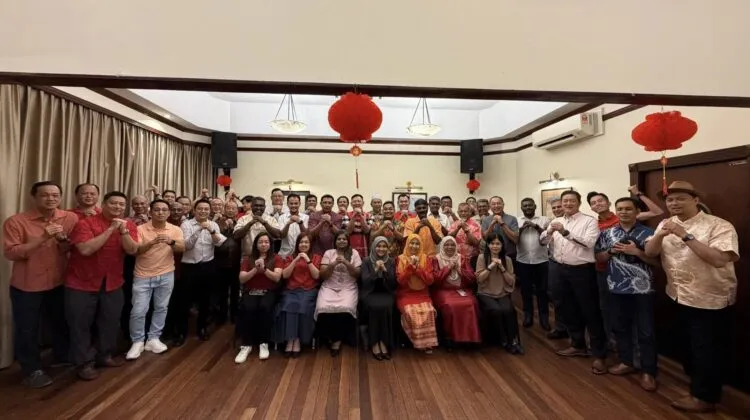 Logistics and haulage industry leaders at AMH Chinese New Year dinner