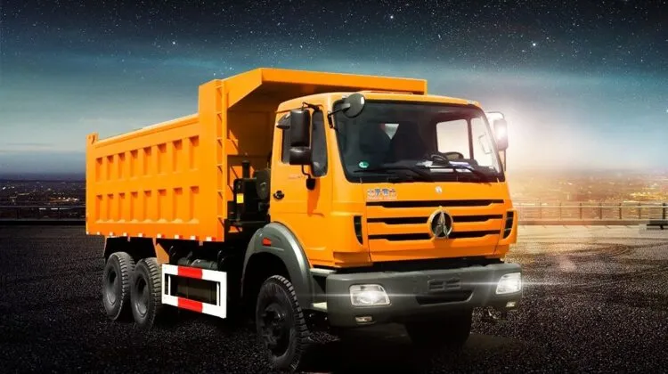 Beiben V5 dump truck for infrastructure projects